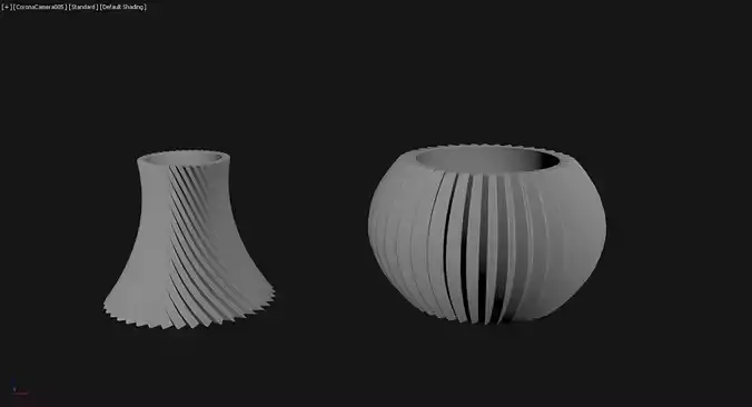   3D Printed Planter Plant Pot Plant Vase 099