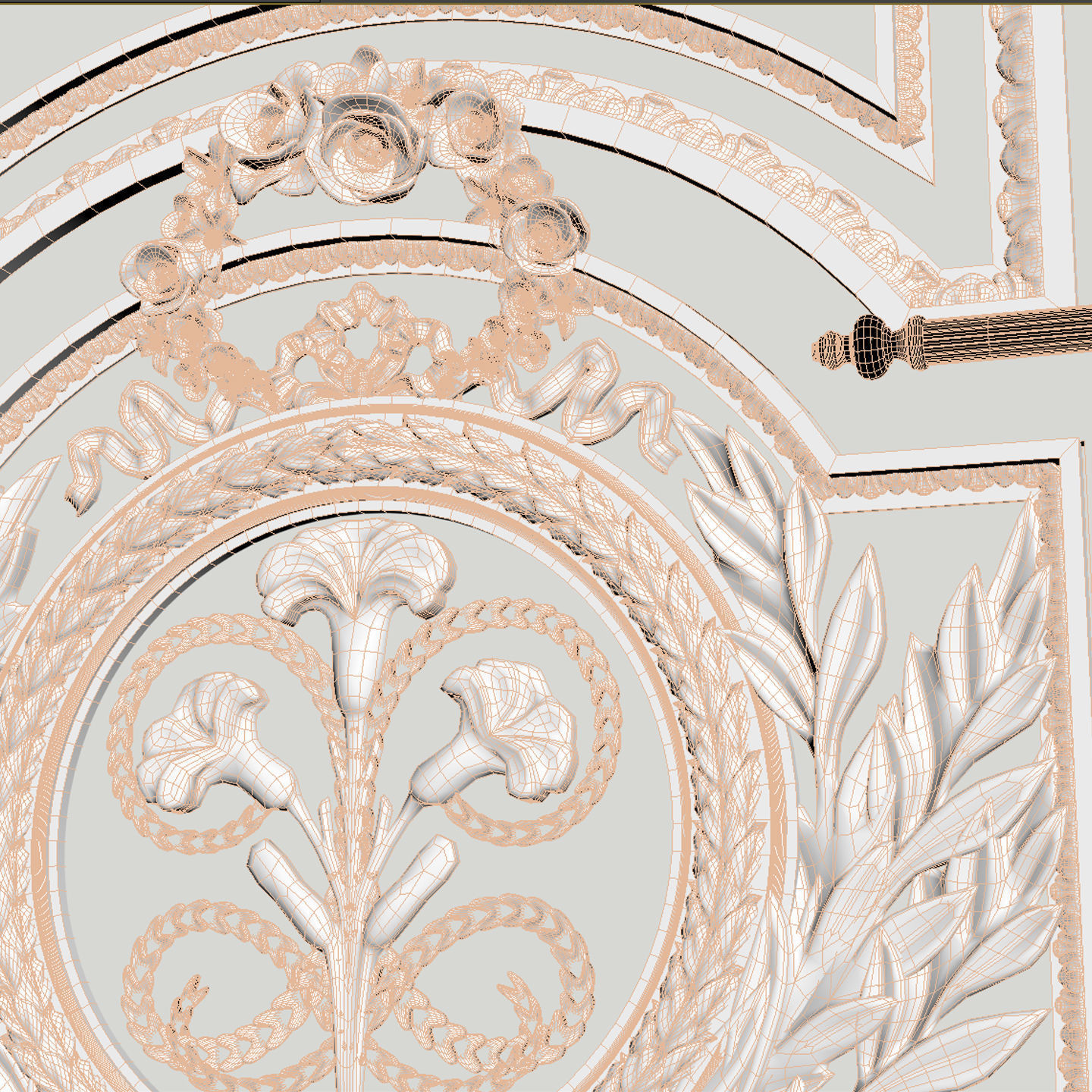 versailles doors 3D model_7