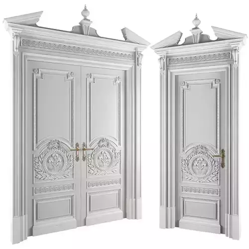 versailles doors 3D model