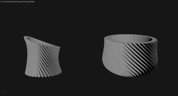 3D Printed Planter Plant Pot Plant Vase 103