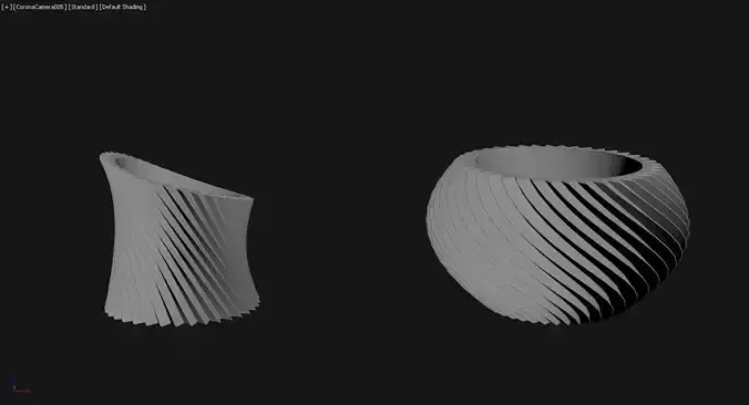 3D Printed Planter Plant Pot Plant Vase 104