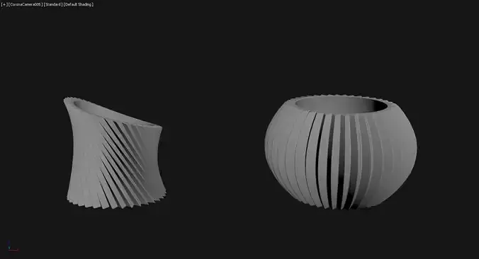 3D Printed Planter Plant Pot Plant Vase 105