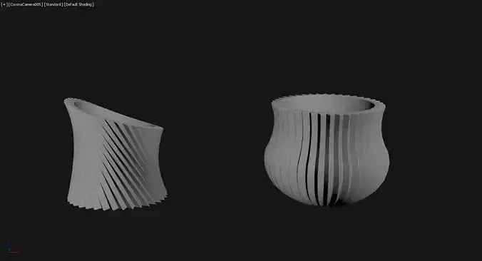 3D Printed Planter Plant Pot Plant Vase 106