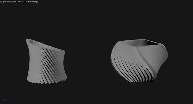 3D Printed Planter Plant Pot Plant Vase 108