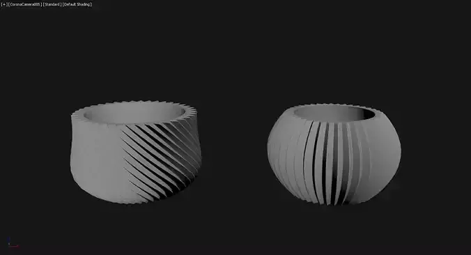 3D Printed Planter Plant Pot Plant Vase 110