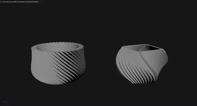 3D Printed Planter Plant Pot Plant Vase 113