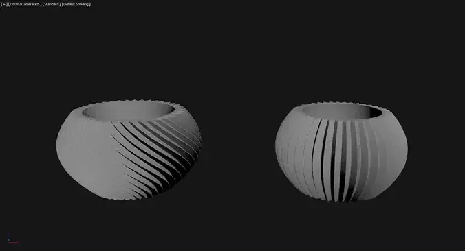 3D Printed Planter Plant Pot Plant Vase 114