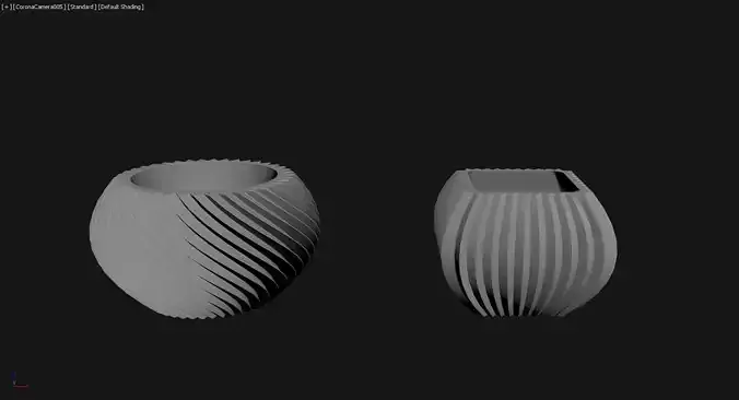 3D Printed Planter Plant Pot Plant Vase 116