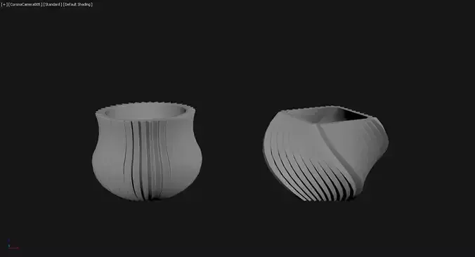 3D Printed Planter Plant Pot Plant Vase 122