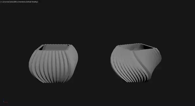 3D Printed Planter Plant Pot Plant Vase 123