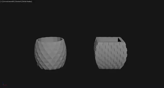   3D Printed Planter Plant Pot Plant Vase 124