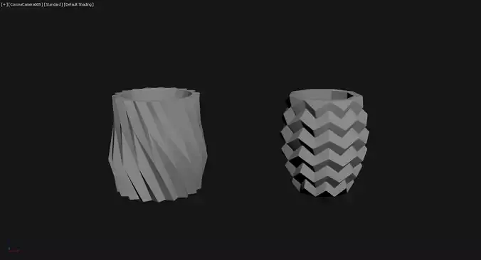 3D Printed Planter Plant Pot Plant Vase 126