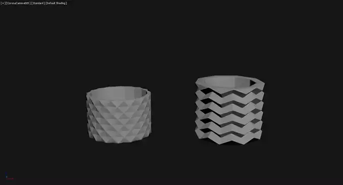 3D Printed Planter Plant Pot Plant Vase 129