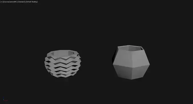 3D Printed Planter Plant Pot Plant Vase 130