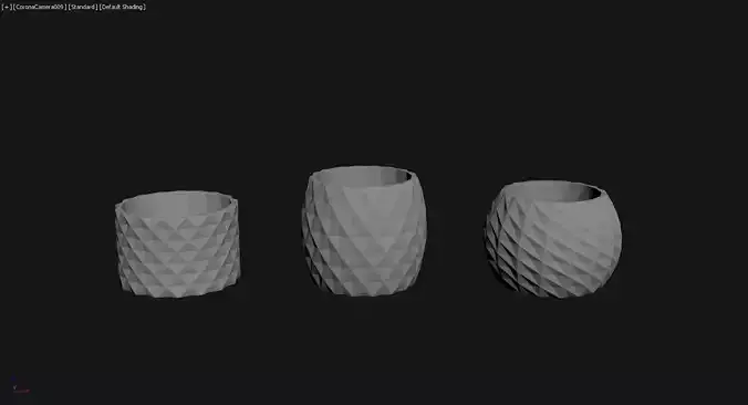 3D Printed Planter Plant Pot Plant Vase 131