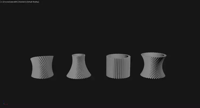 3D Printed Planter Plant Pot Plant Vase 133