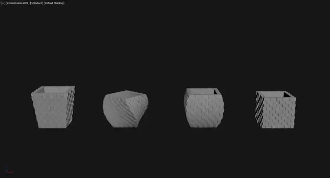 3D Printed Planter Plant Pot Plant Vase 134