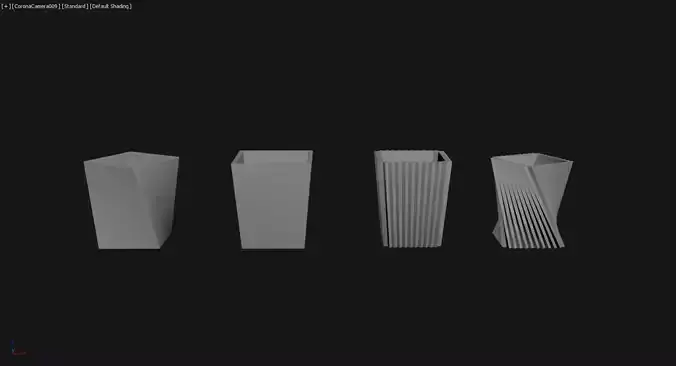 3D Printed Planter Plant Pot Plant Vase 135
