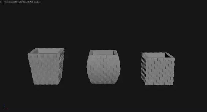 3D Printed Planter Plant Pot Plant Vase 137