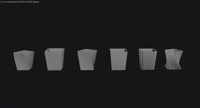 3D Printed Planter Plant Pot Plant Vase 138