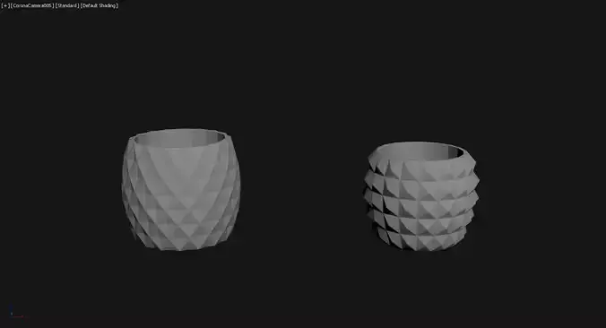 3D Printed Planter Plant Pot Plant Vase 139