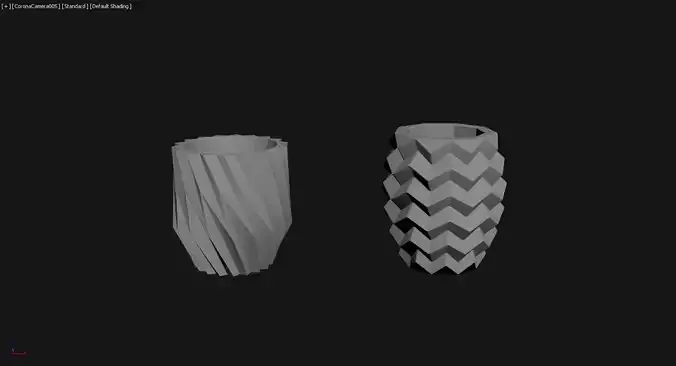 3D Printed Planter Plant Pot Plant Vase 140