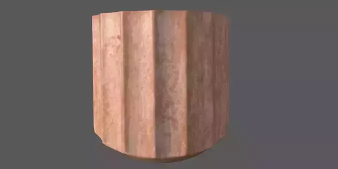 Terracotta Planter  lowpoly model 
