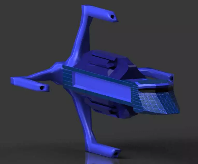 Blue Wonder 3D print model