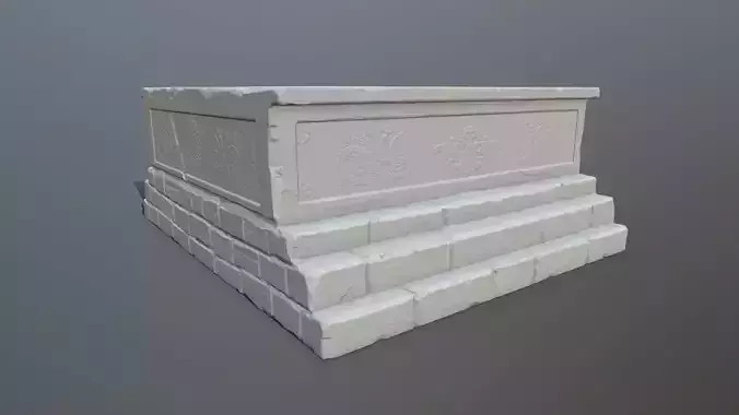 base 2 stone box 3D print model