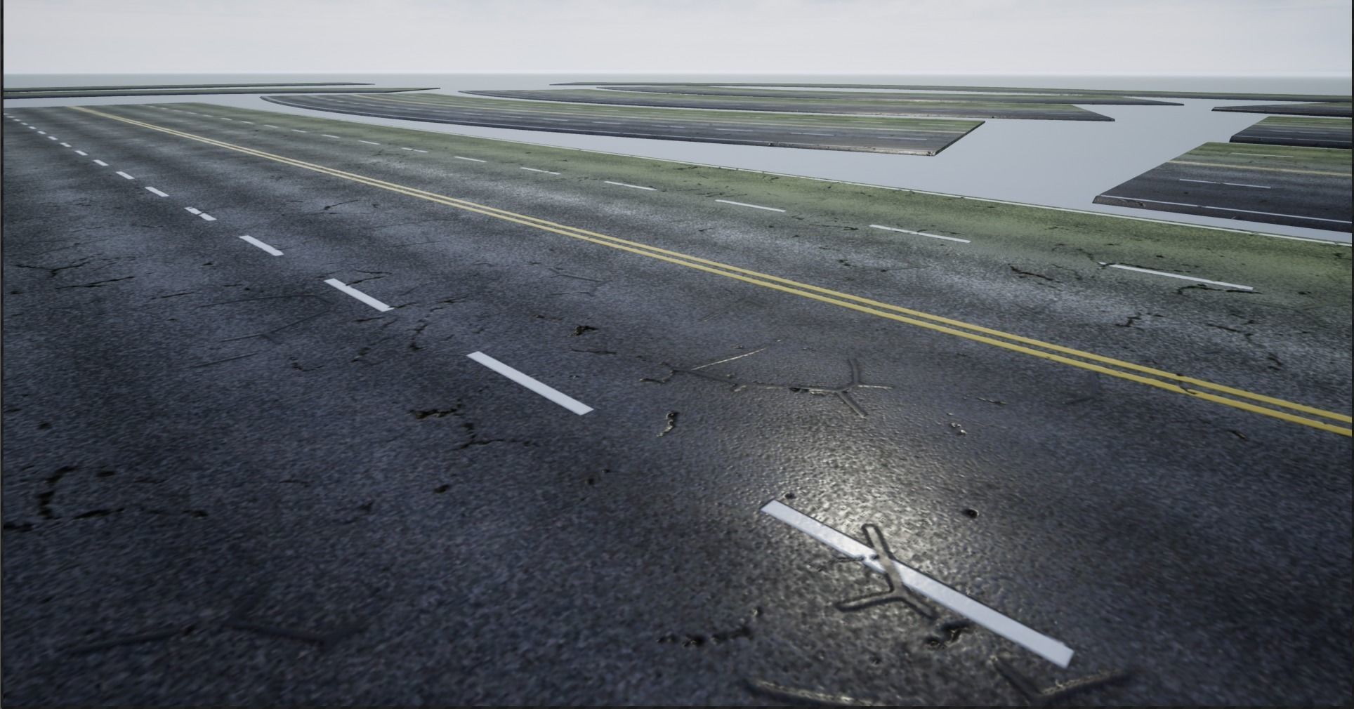PBR 4K-2K Four-Lane Highway Roads Collection _20