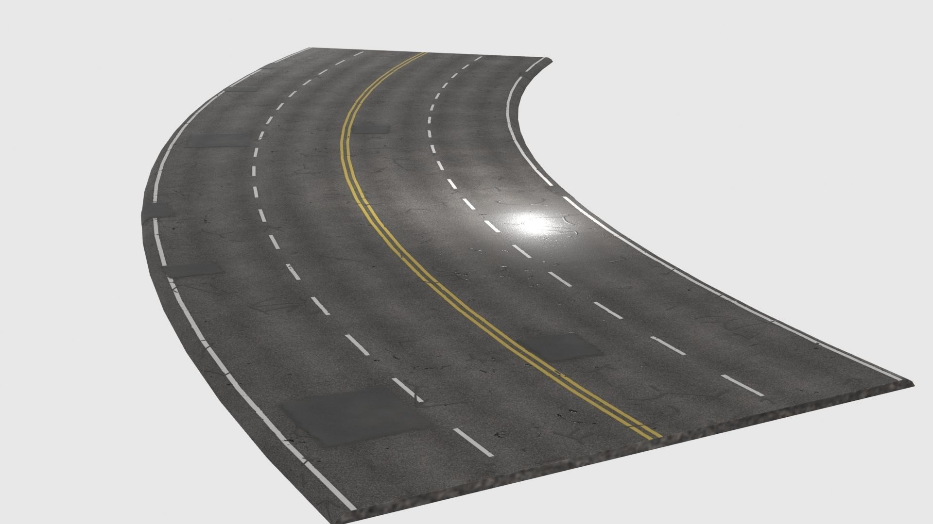 PBR 4K-2K Four-Lane Highway Roads Collection _14