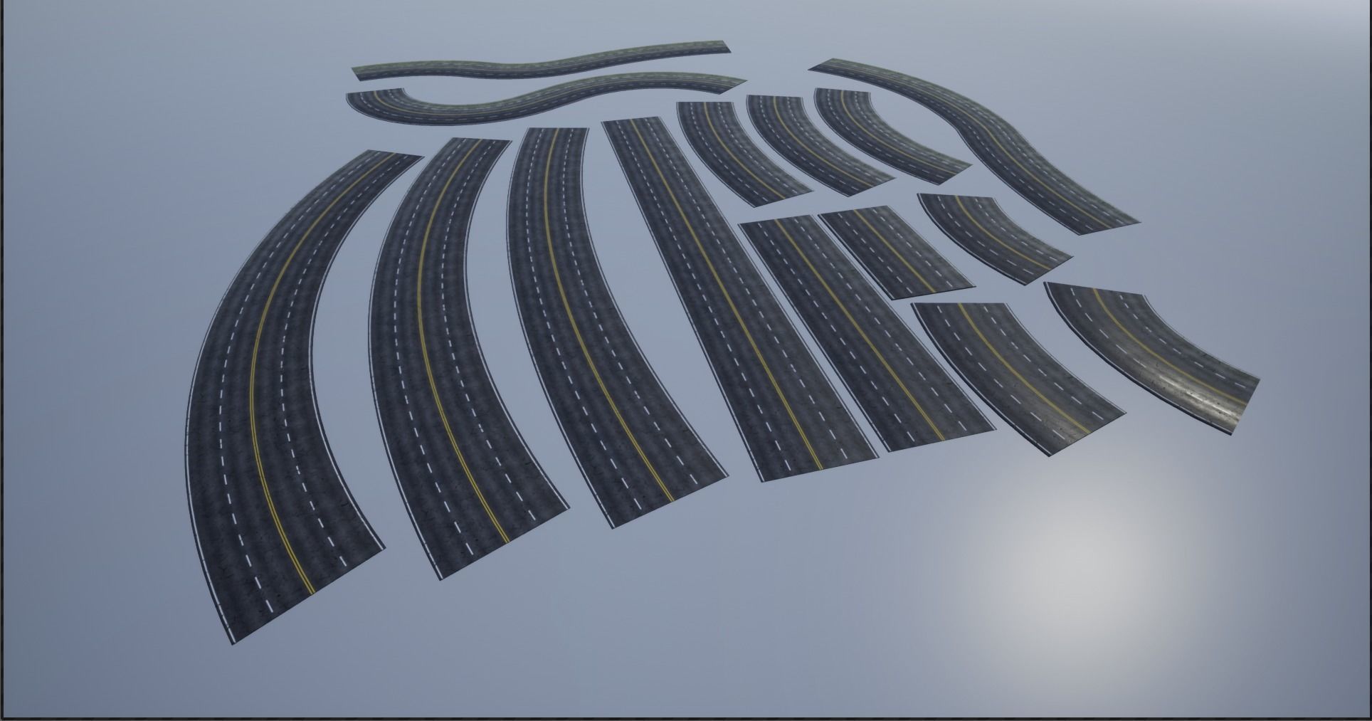 PBR 4K-2K Four-Lane Highway Roads Collection _18