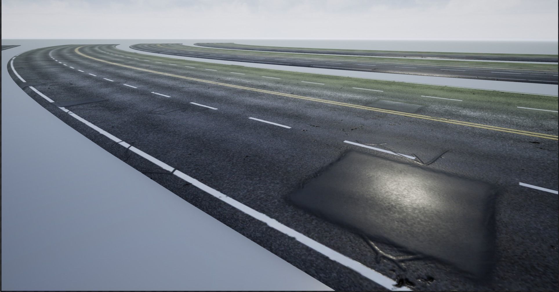 PBR 4K-2K Four-Lane Highway Roads Collection _23
