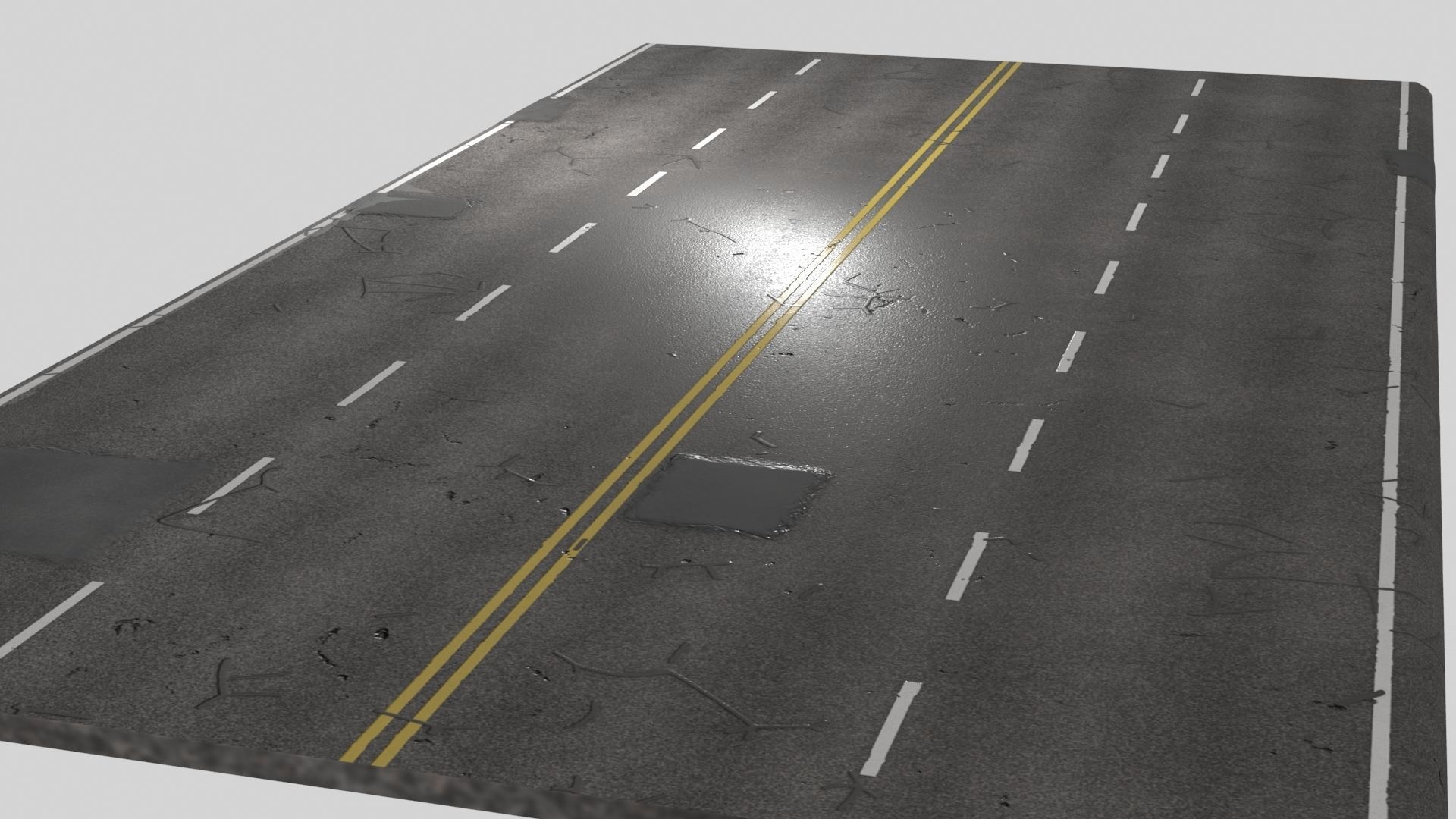 PBR 4K-2K Four-Lane Highway Roads Collection _12