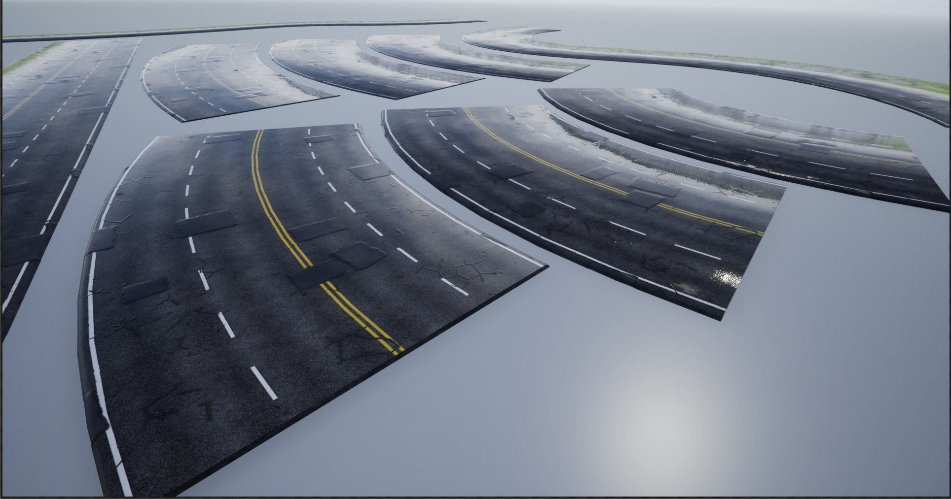 PBR 4K-2K Four-Lane Highway Roads Collection _28