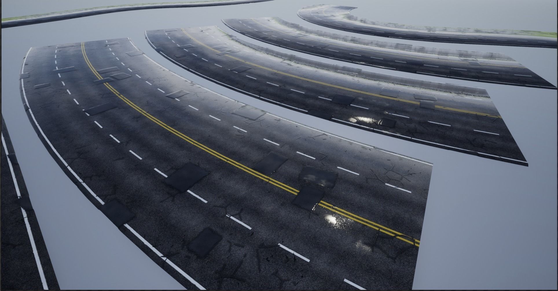 PBR 4K-2K Four-Lane Highway Roads Collection _27