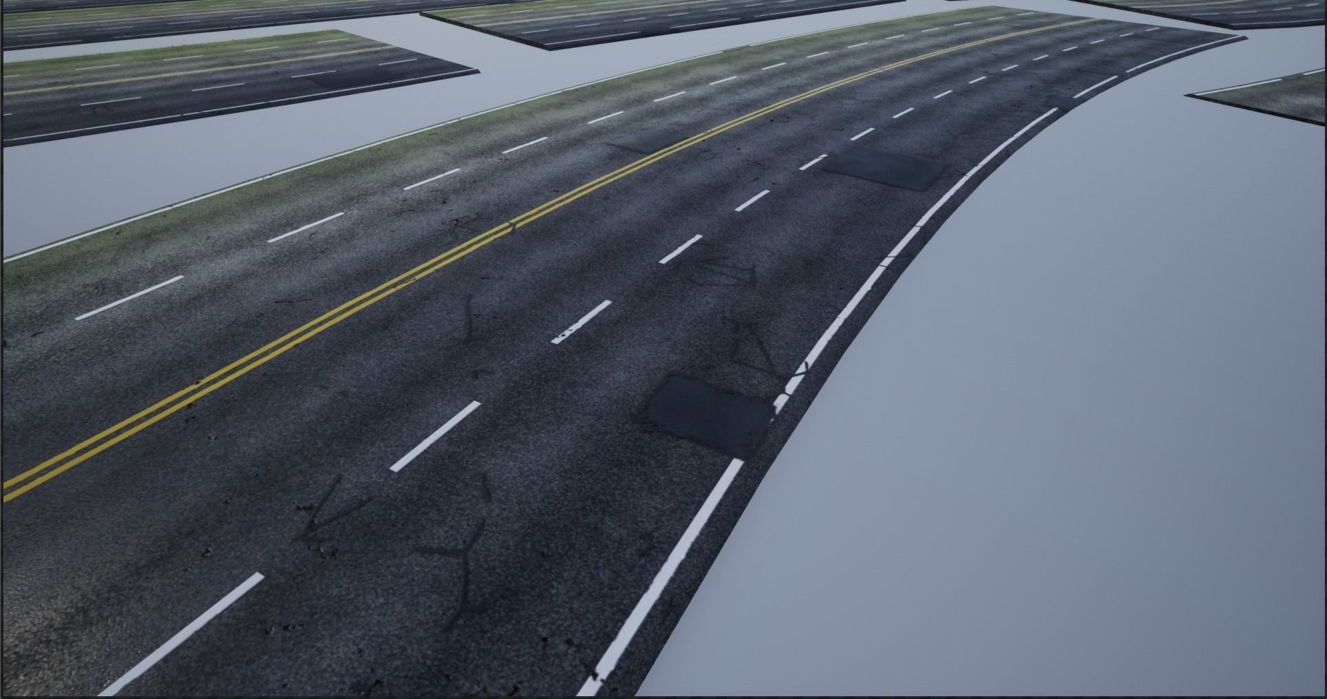 PBR 4K-2K Four-Lane Highway Roads Collection _26