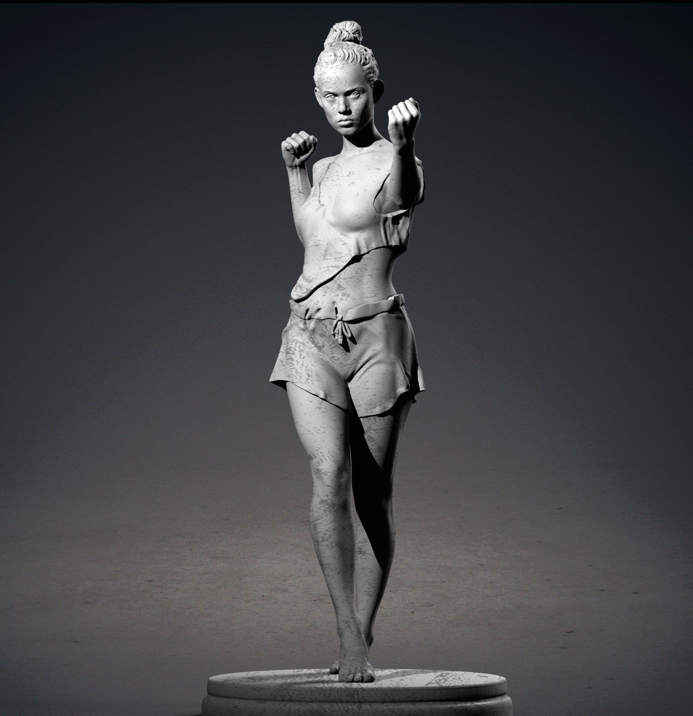 Girl model 11 3D print model_2