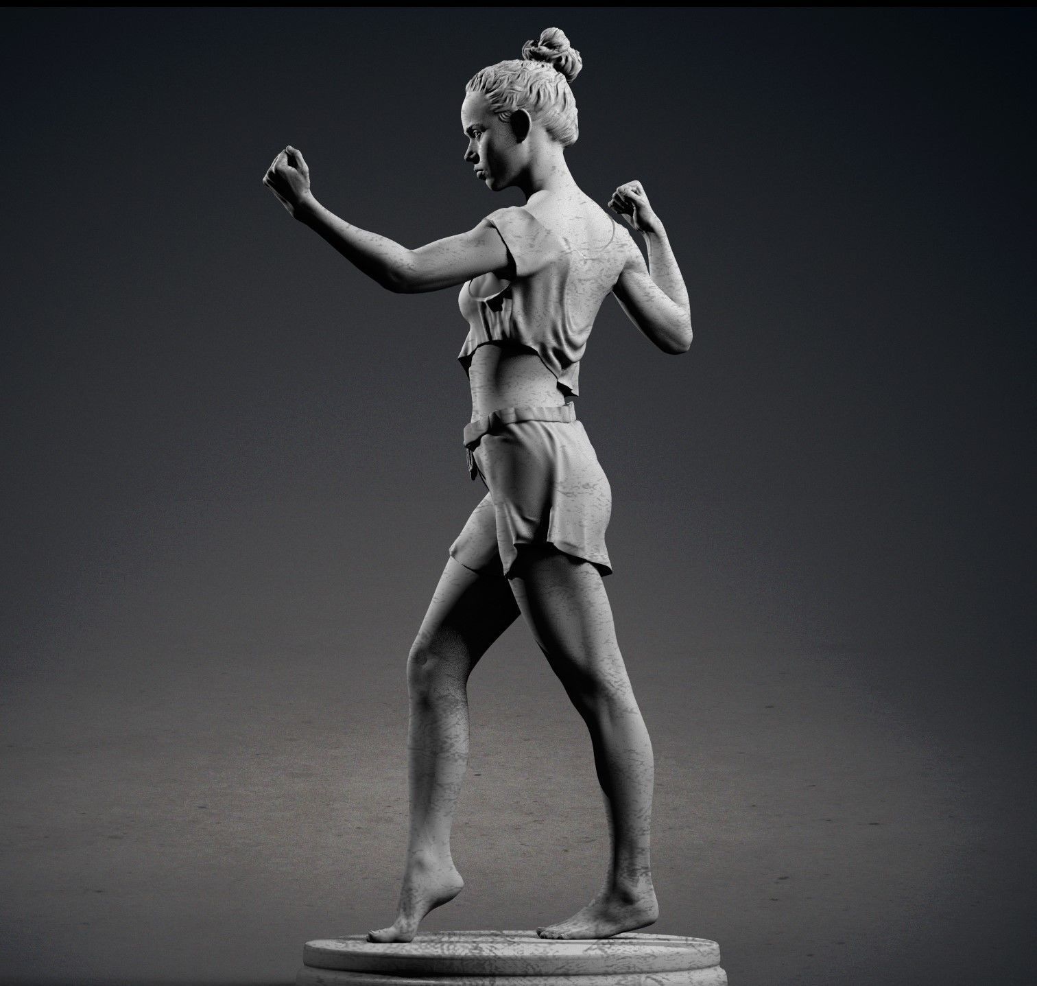 Girl model 11 3D print model_4