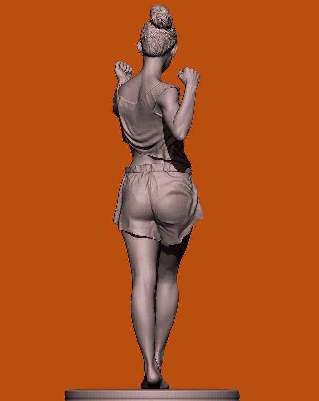 Girl model 11 3D print model_14