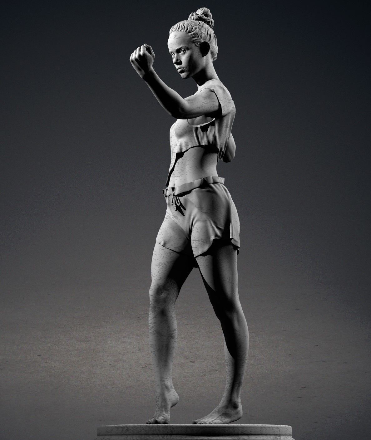 Girl model 11 3D print model_8