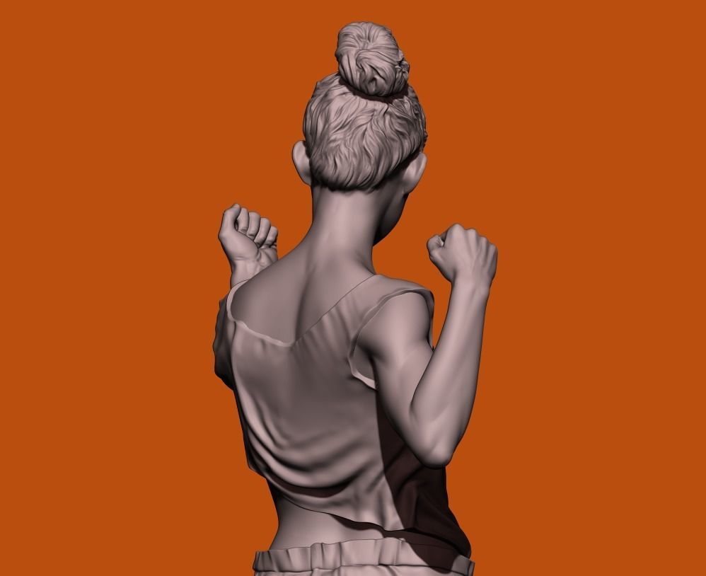 Girl model 11 3D print model_11