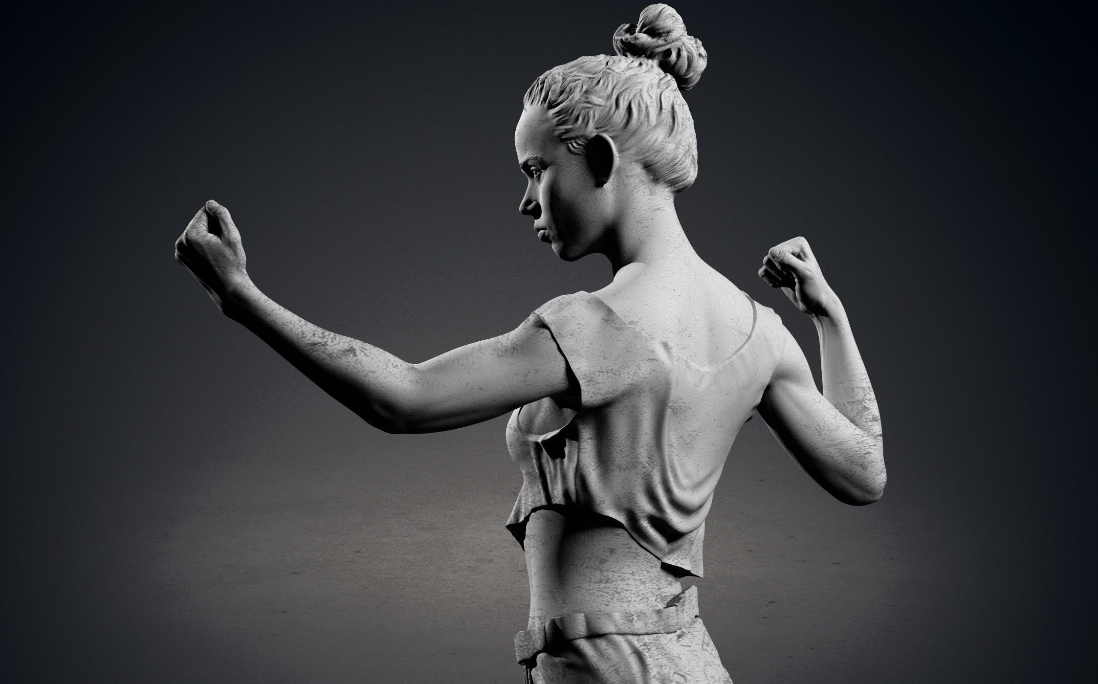 Girl model 11 3D print model_7