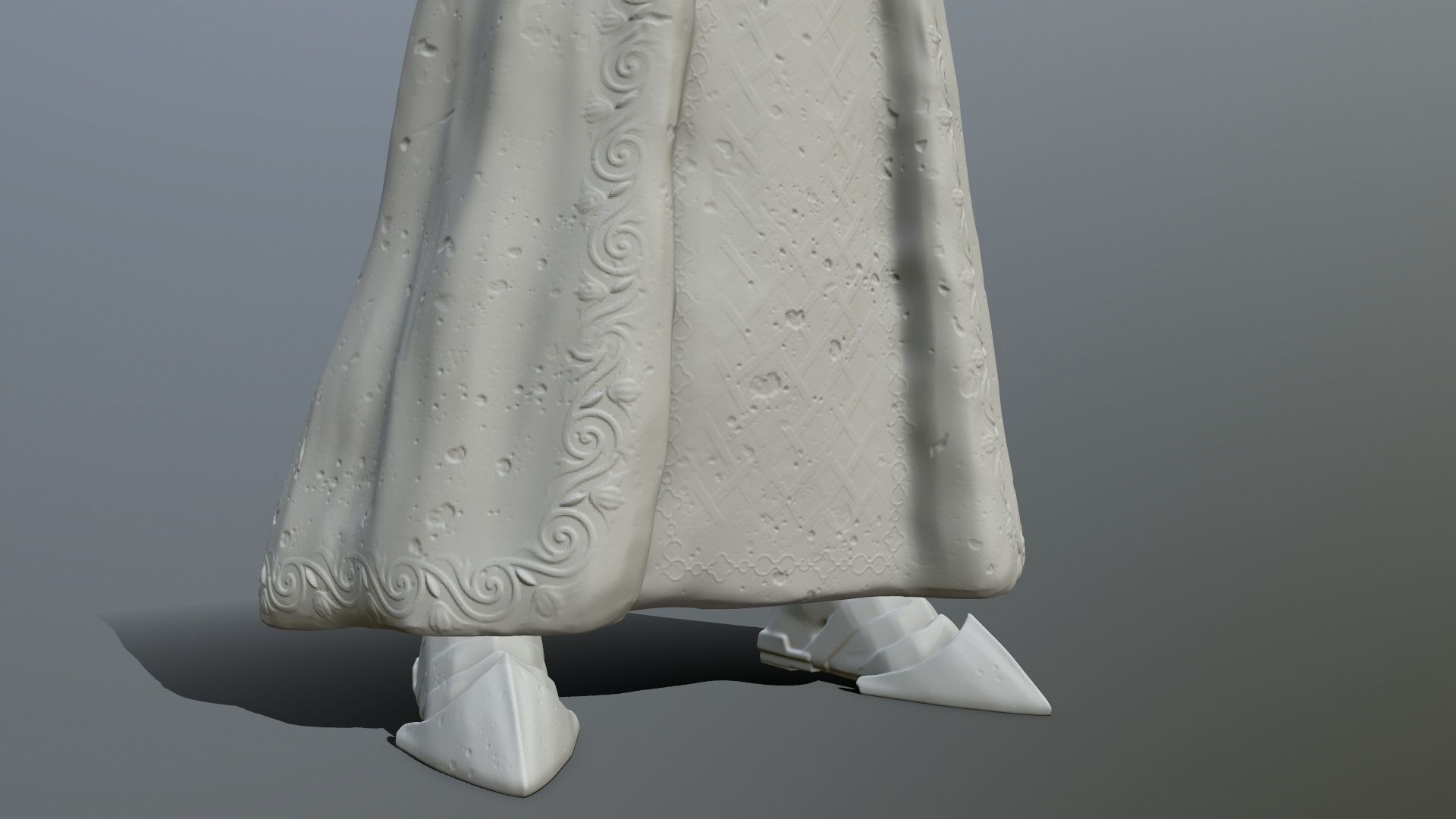 statue lord of rings 3D print model_9