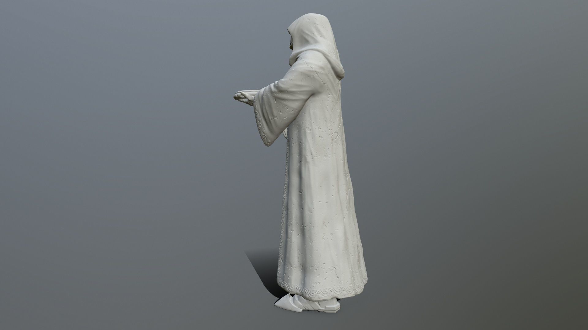 statue lord of rings 3D print model_4