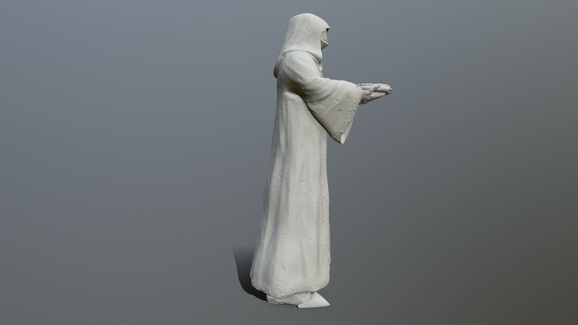 statue lord of rings 3D print model_1
