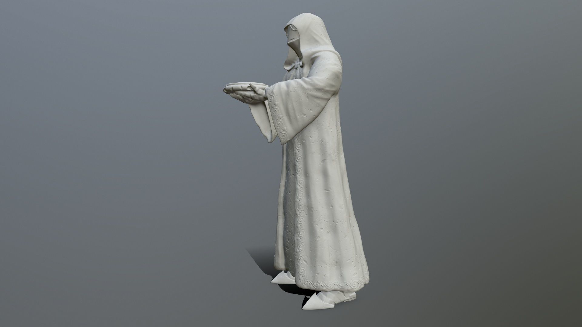 statue lord of rings 3D print model_5