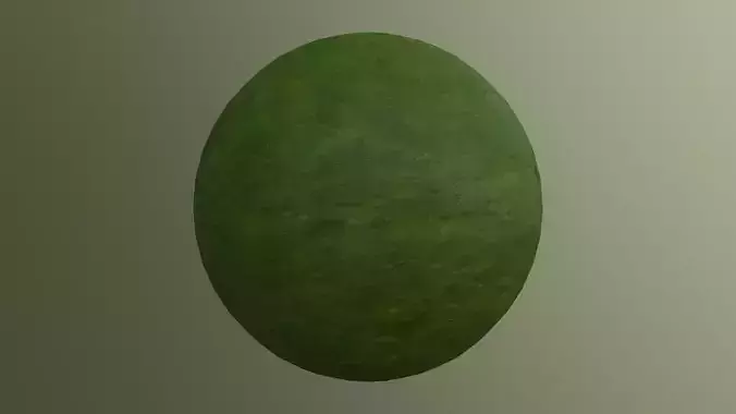 Grass pbr ball Texture