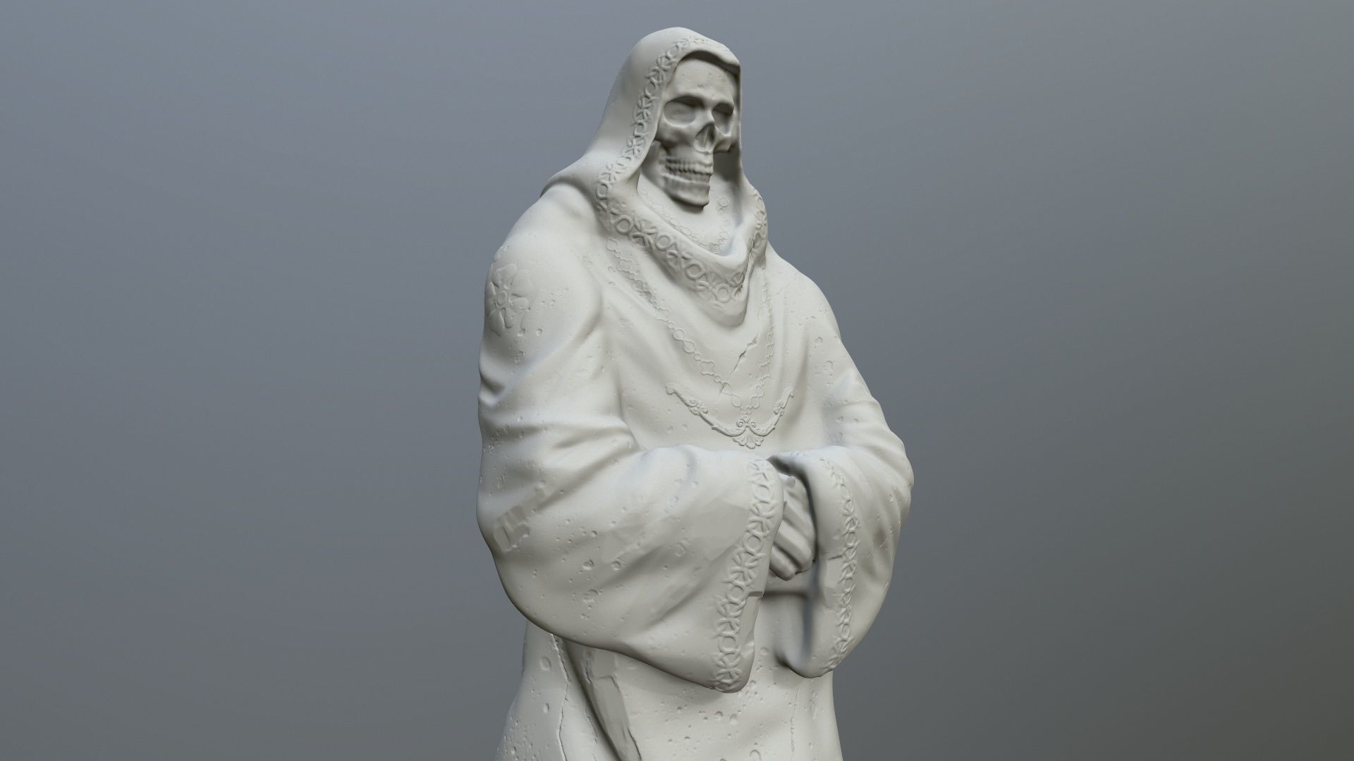 statue 3D print model_6