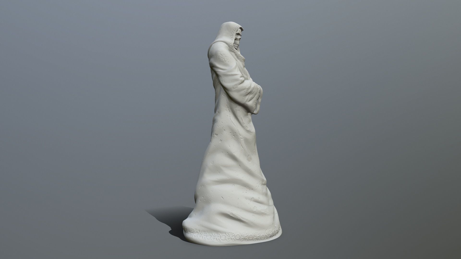 statue 3D print model_1